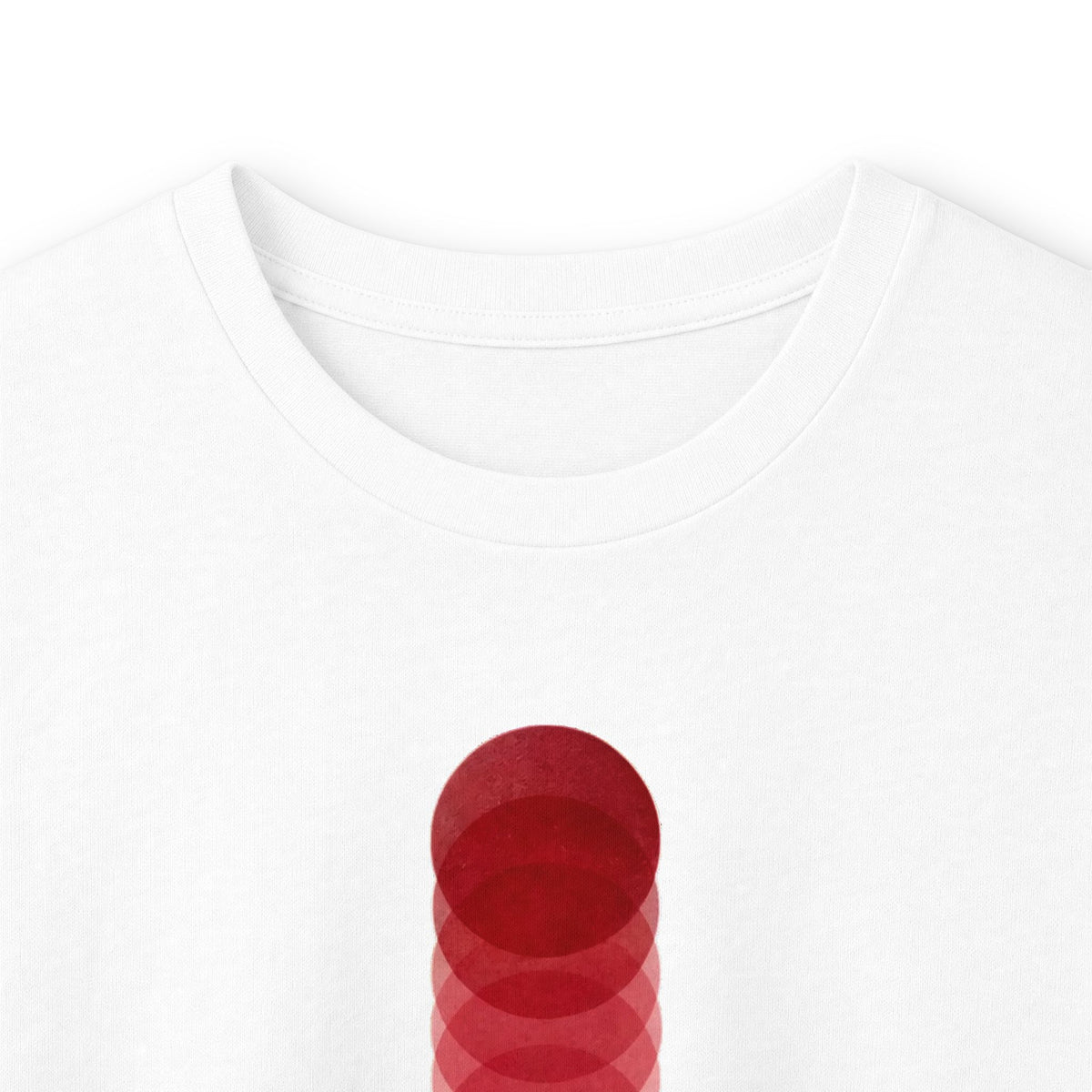 plate 166 long sleeve tee - White