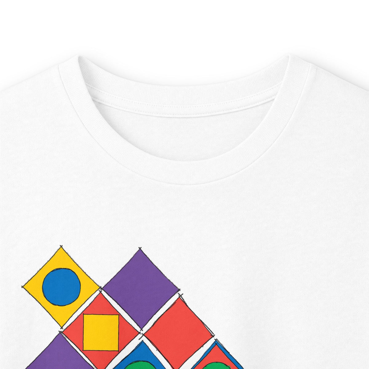 plate 316 long sleeve tee - White