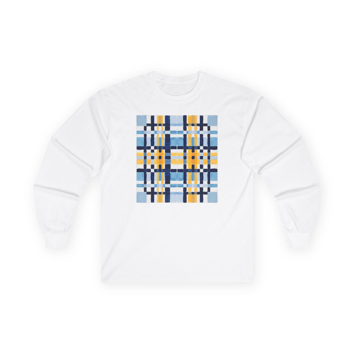 plate 262 long sleeve tee - White