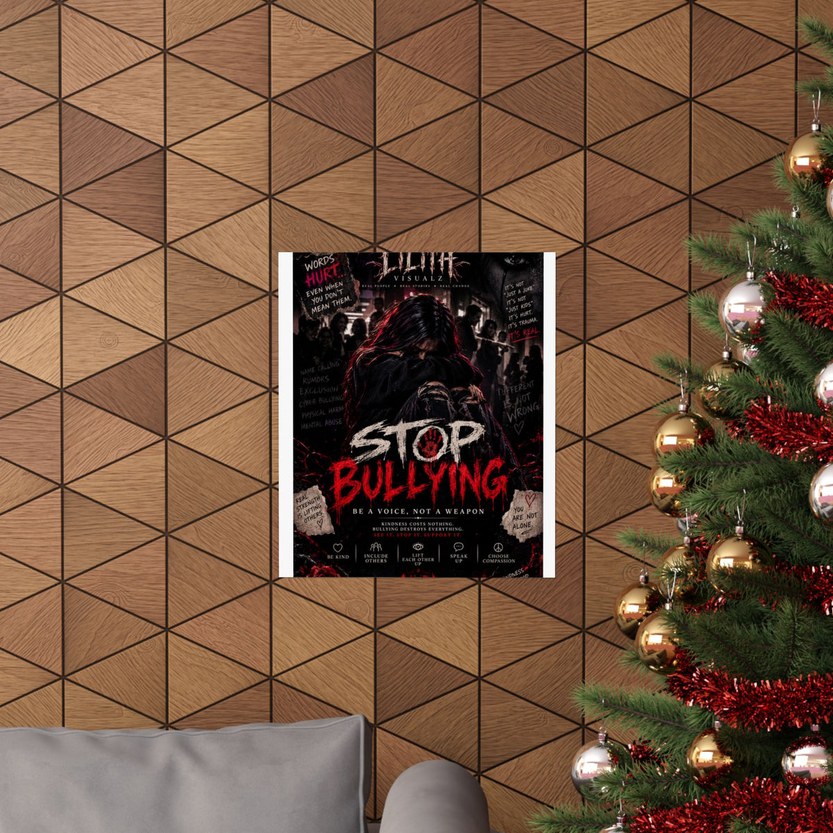 Lilith Visualz Anti Bullying Poster