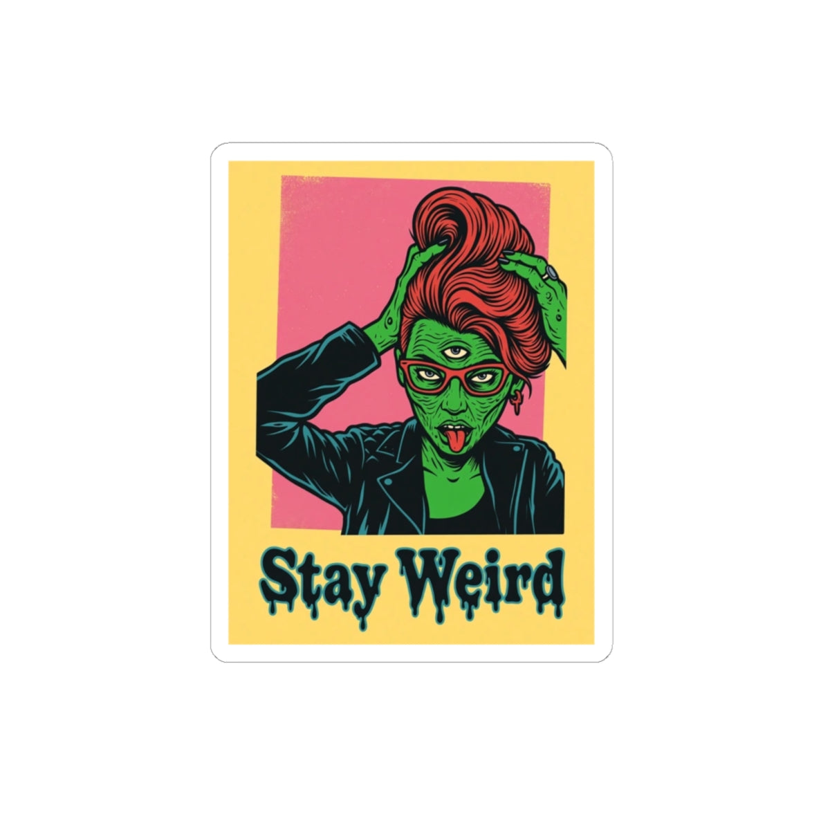 Be-Gone Human! Stickers