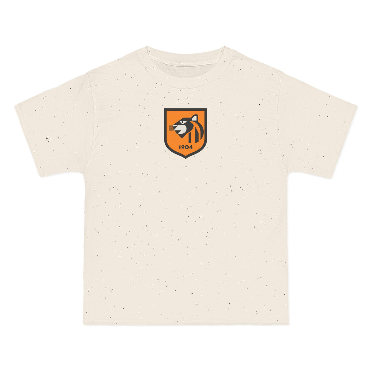 Hull Soccer Heavyweight Tee — Natural, Orange, Black & Off-White
