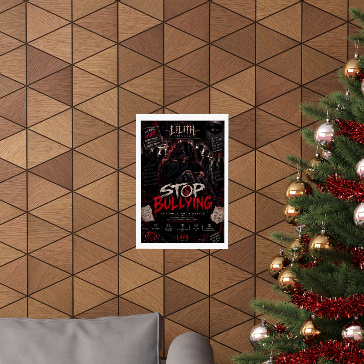 Lilith Visualz Anti Bullying Poster