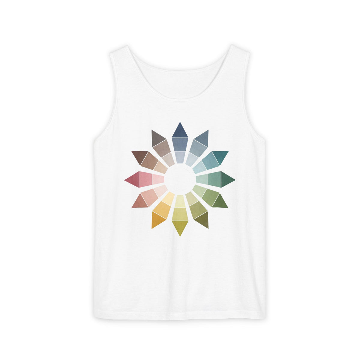 plate 084 tank - White