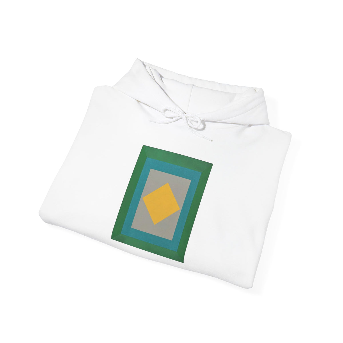 plate 015 hoodie - White
