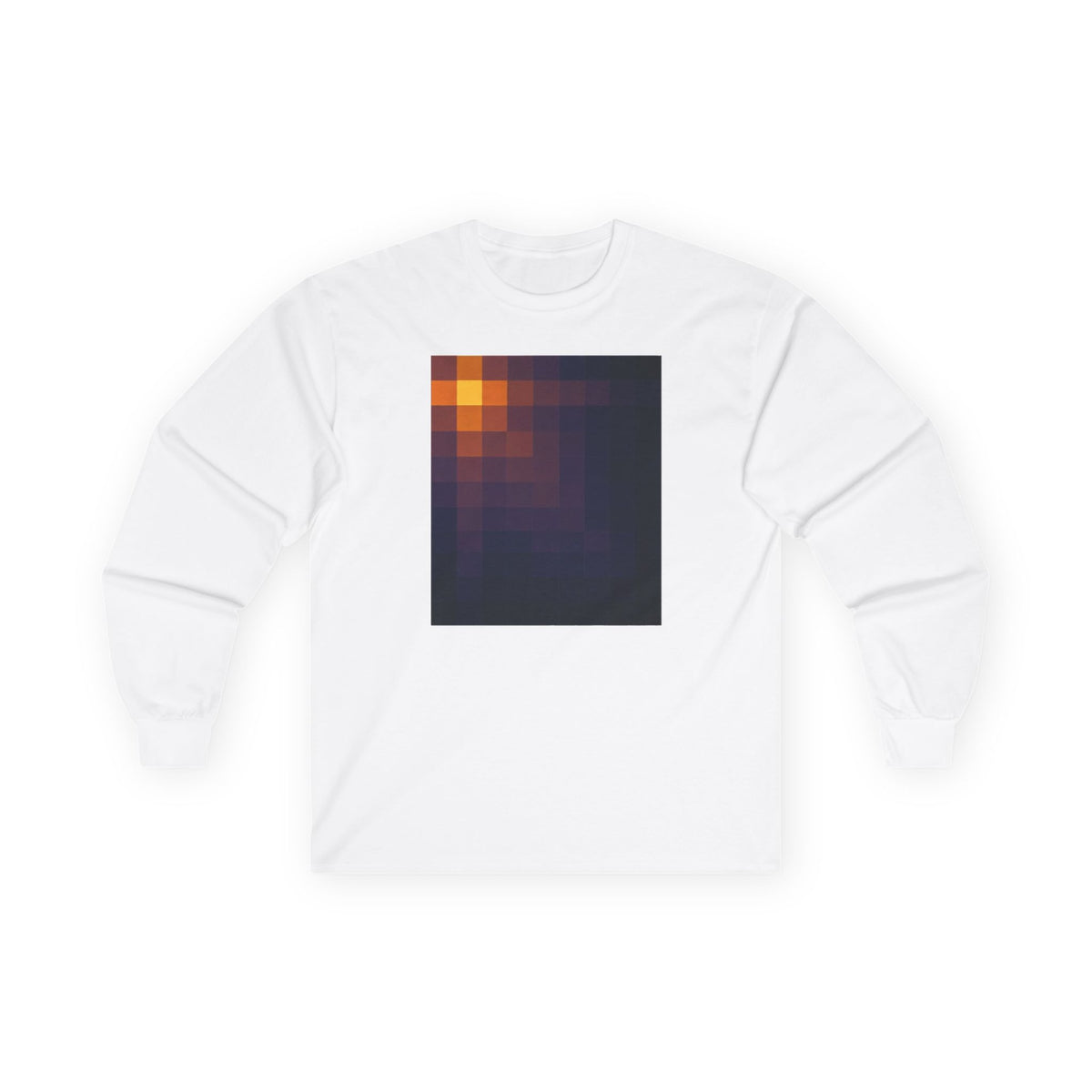 plate 323 long sleeve tee - White