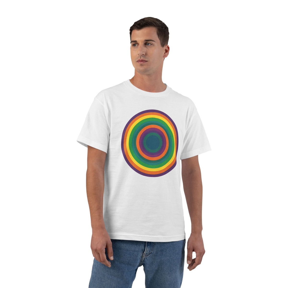 plate 228 beefy tee - White