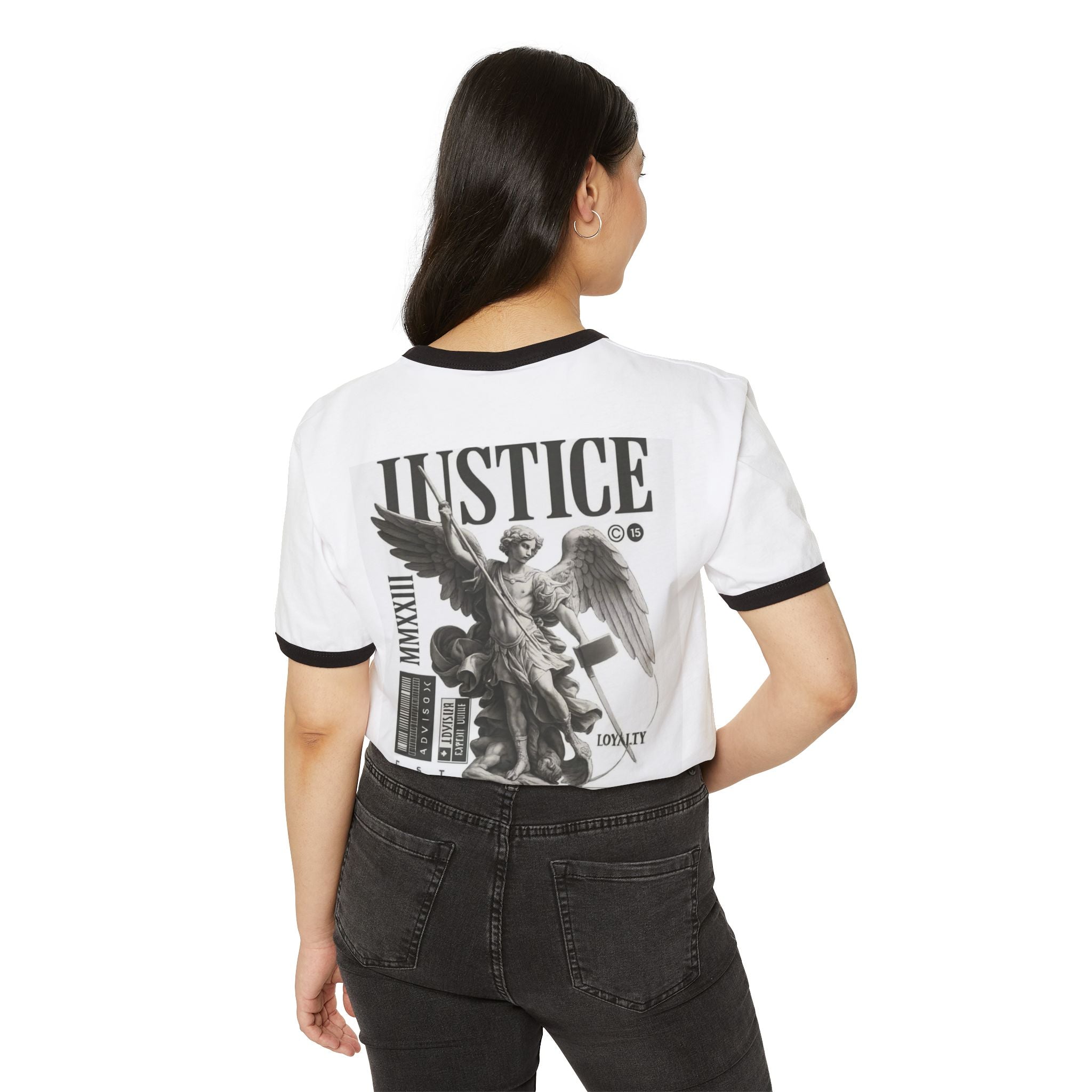 Unisex Cotton Ringer T-Shirt