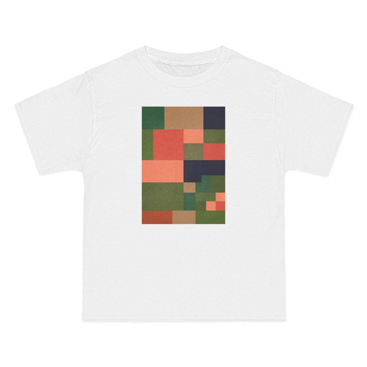 plate 450 beefy tee - White