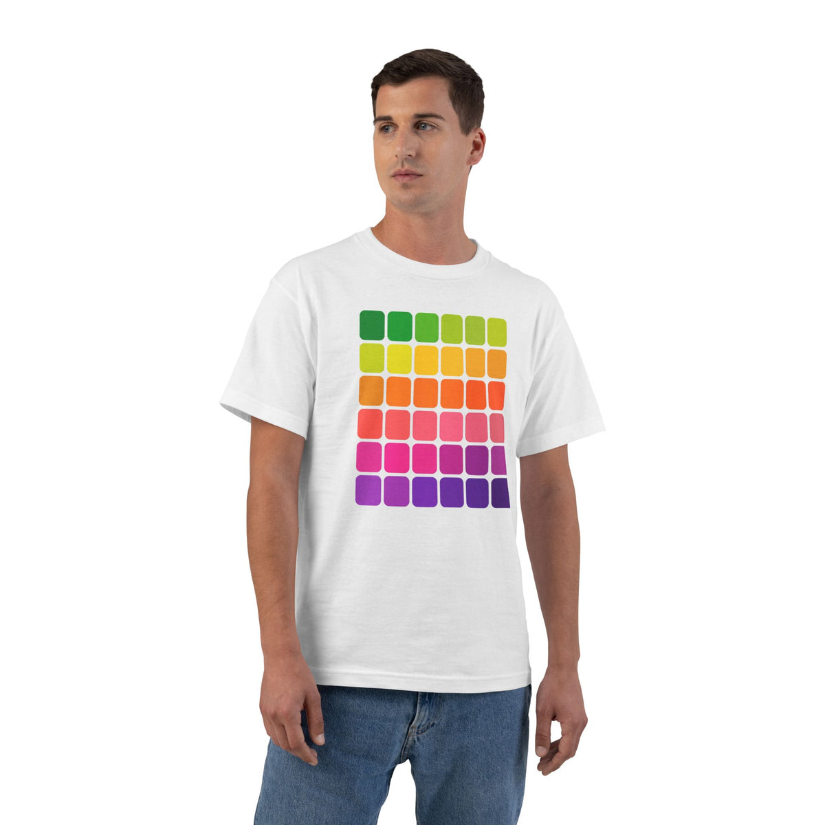 plate 145 beefy tee - White