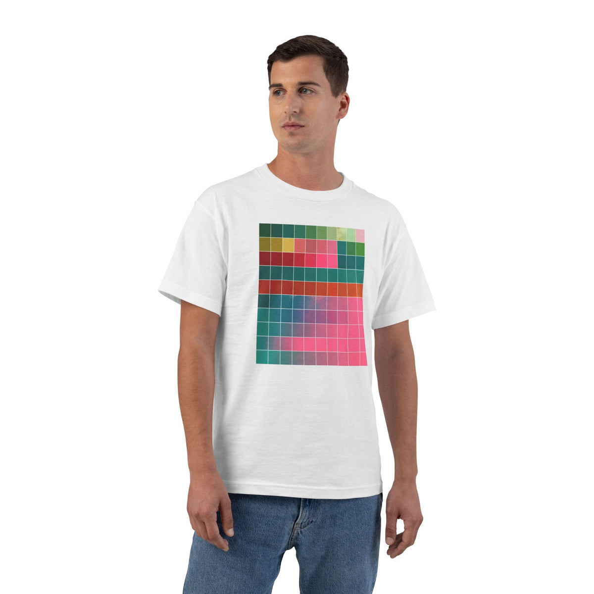 plate 236 beefy tee - White