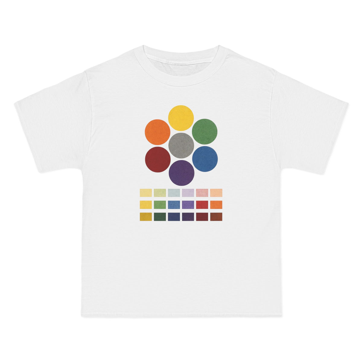 plate 118 beefy tee - White