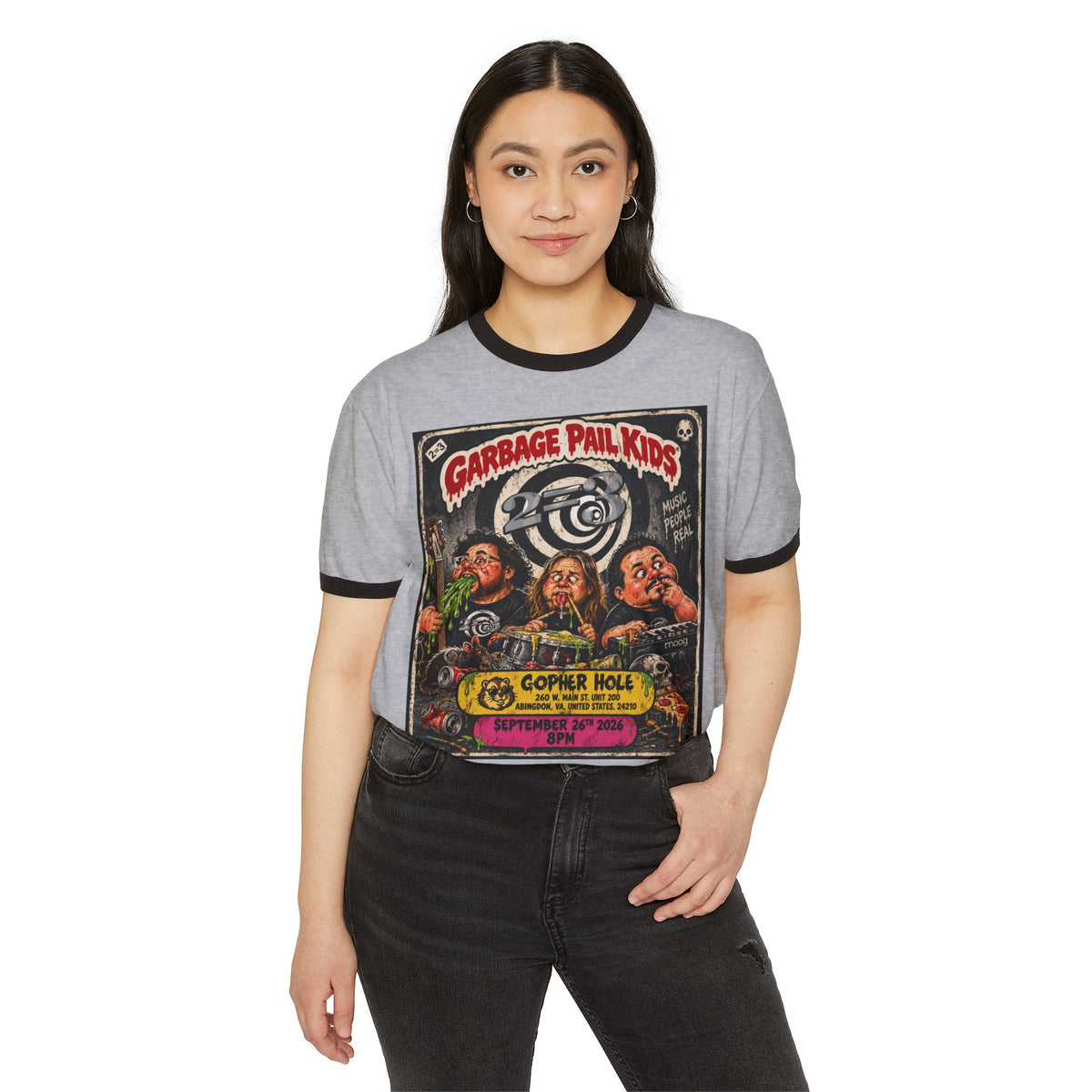 Unisex Cotton Ringer T-Shirt