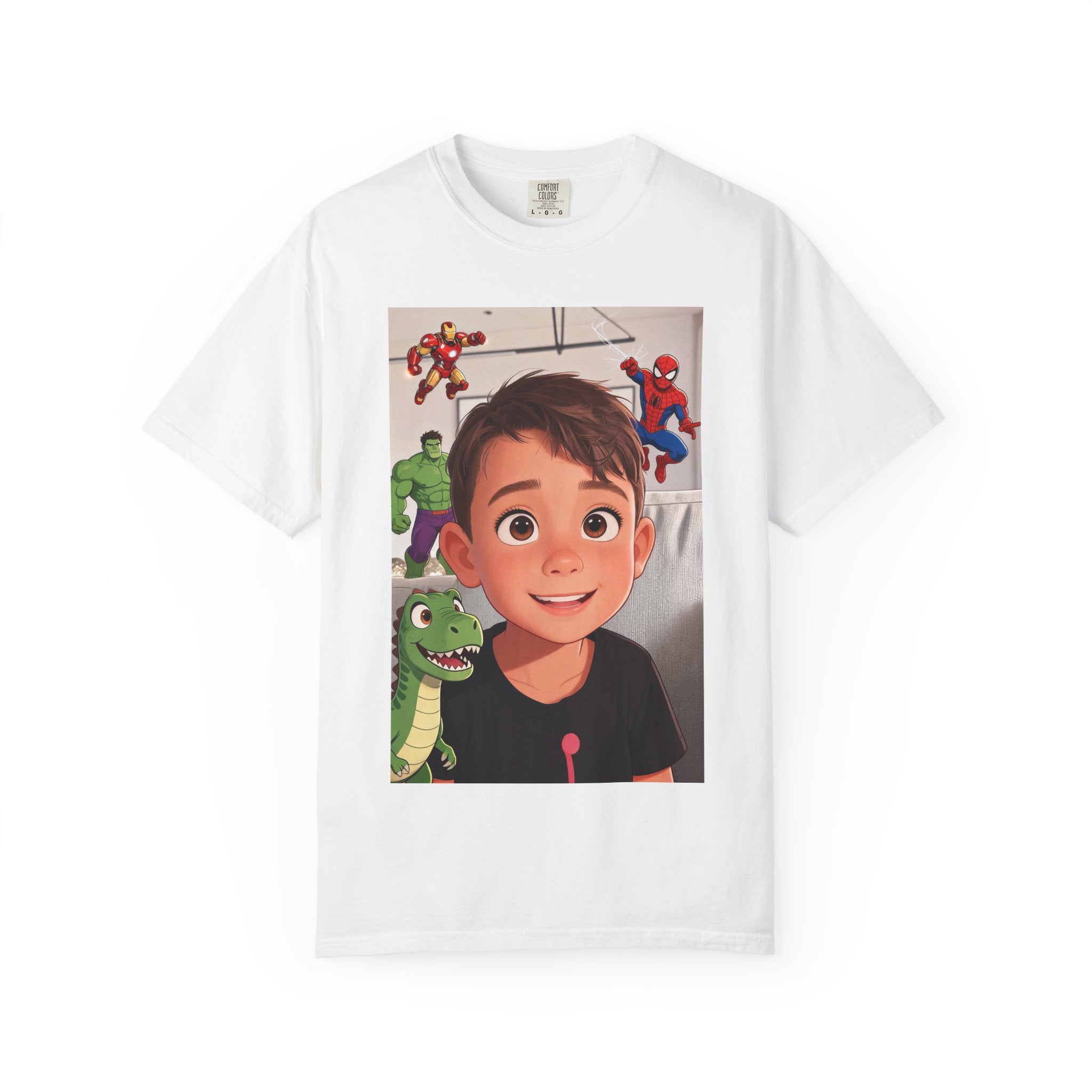 Zion Shirt spiderman Hulk Ironman treck