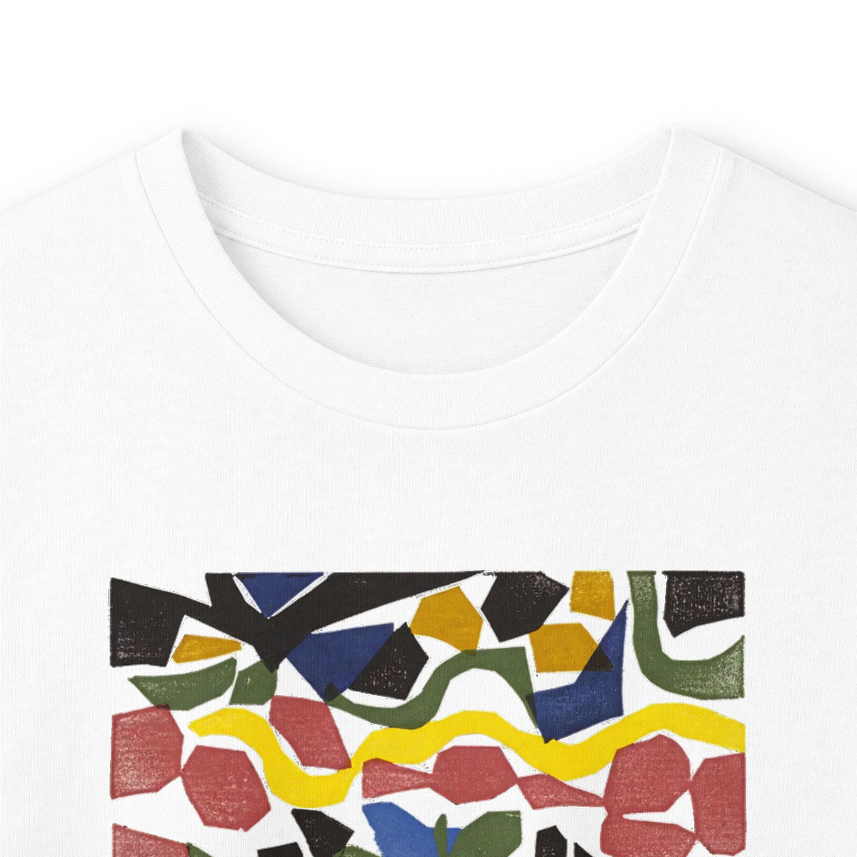 plate 069 long sleeve tee - White