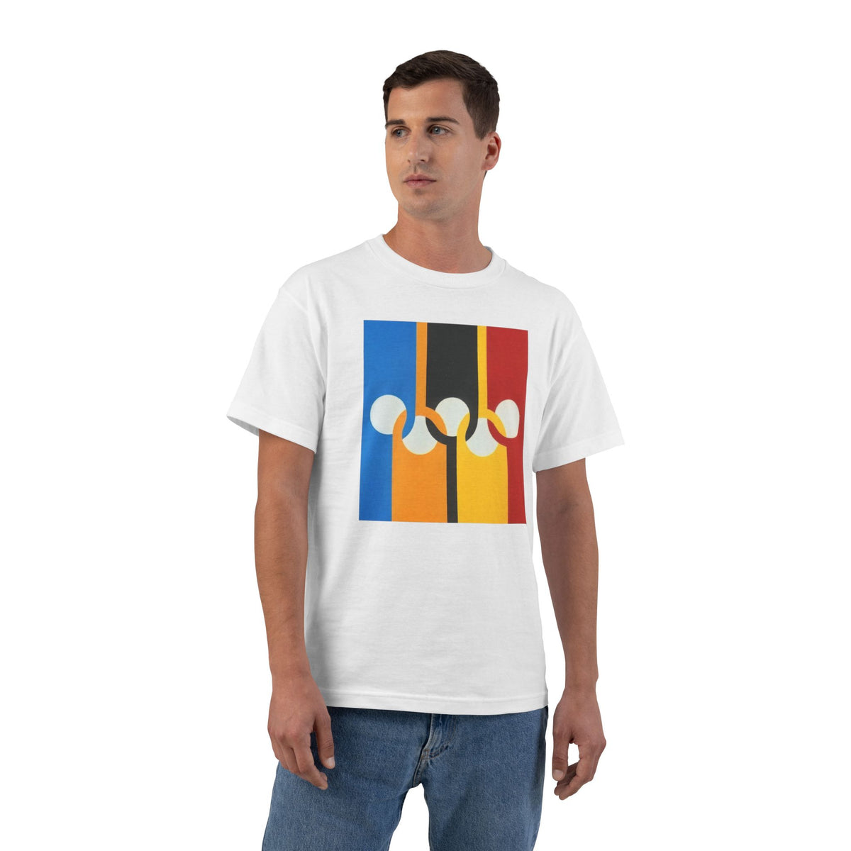 plate 120 beefy tee - White