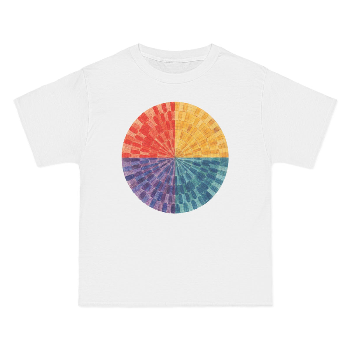 plate 296 beefy tee - White