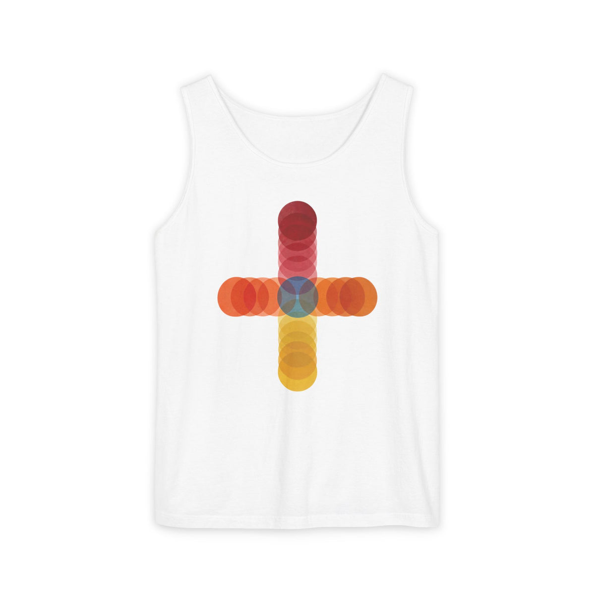 plate 166 tank - White