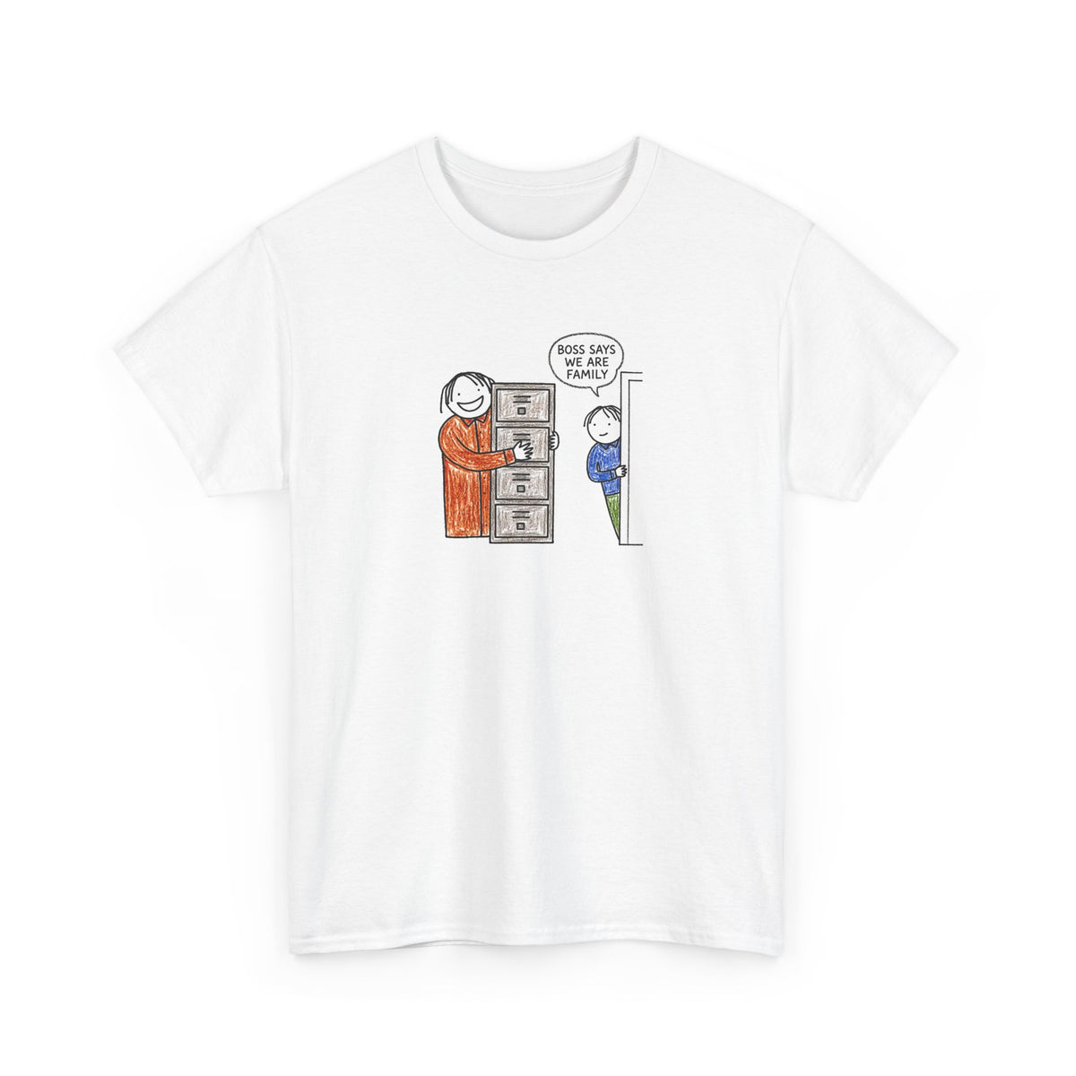 Work Family tee