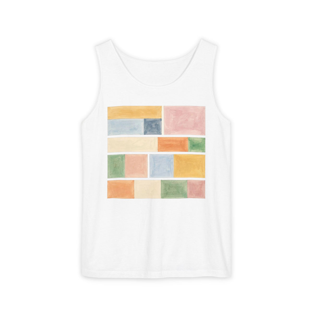 plate 130 tank - White