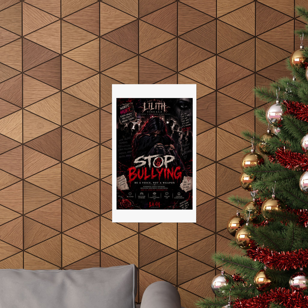 Lilith Visualz Anti Bullying Poster