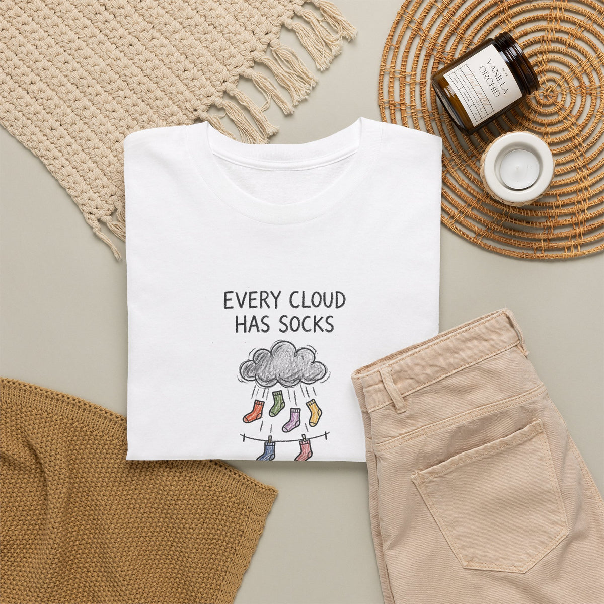 Cloud Socks tee