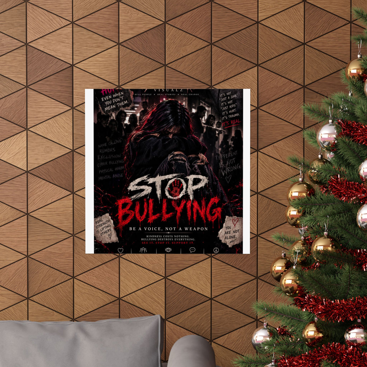 Lilith Visualz Anti Bullying Poster