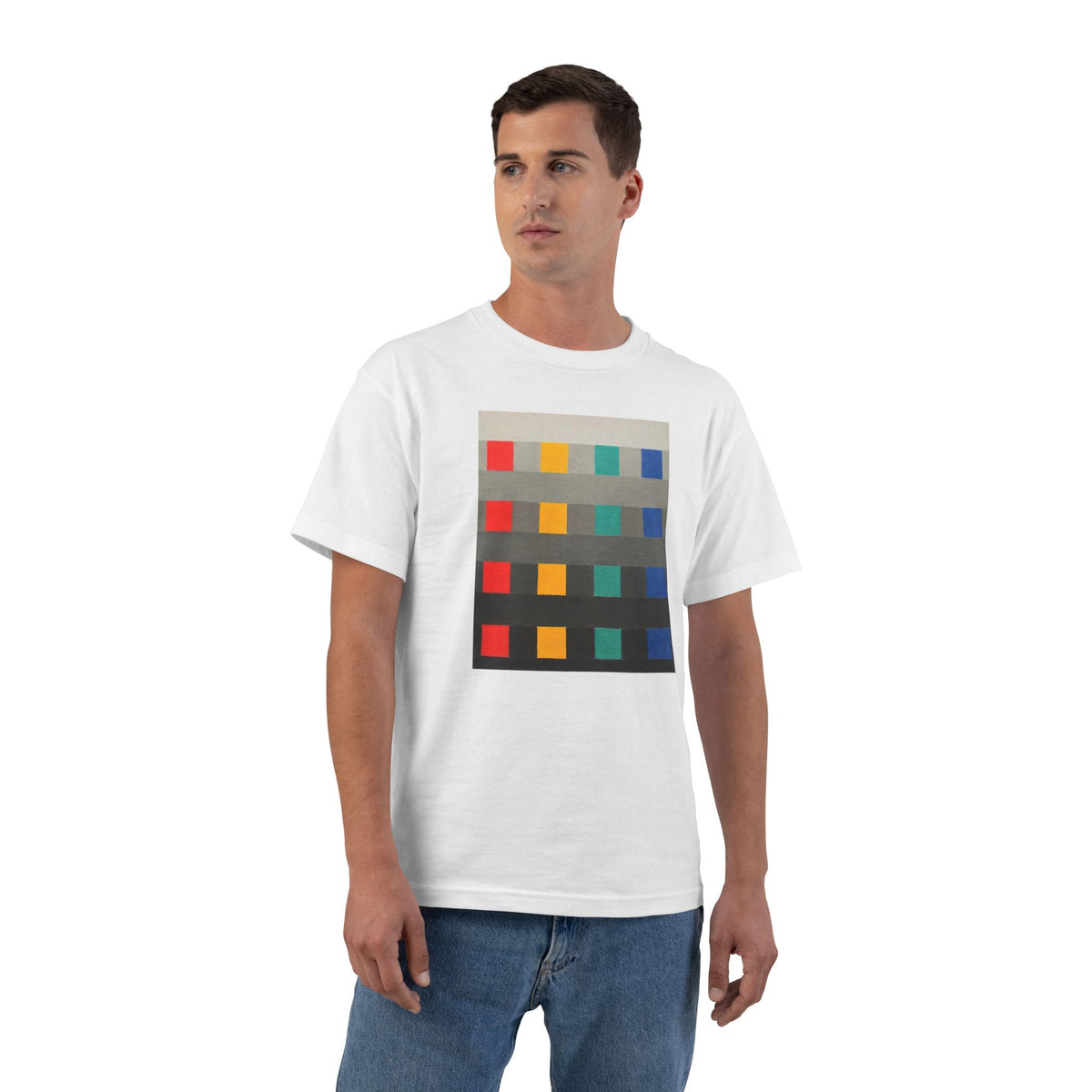 plate 307 beefy tee - White