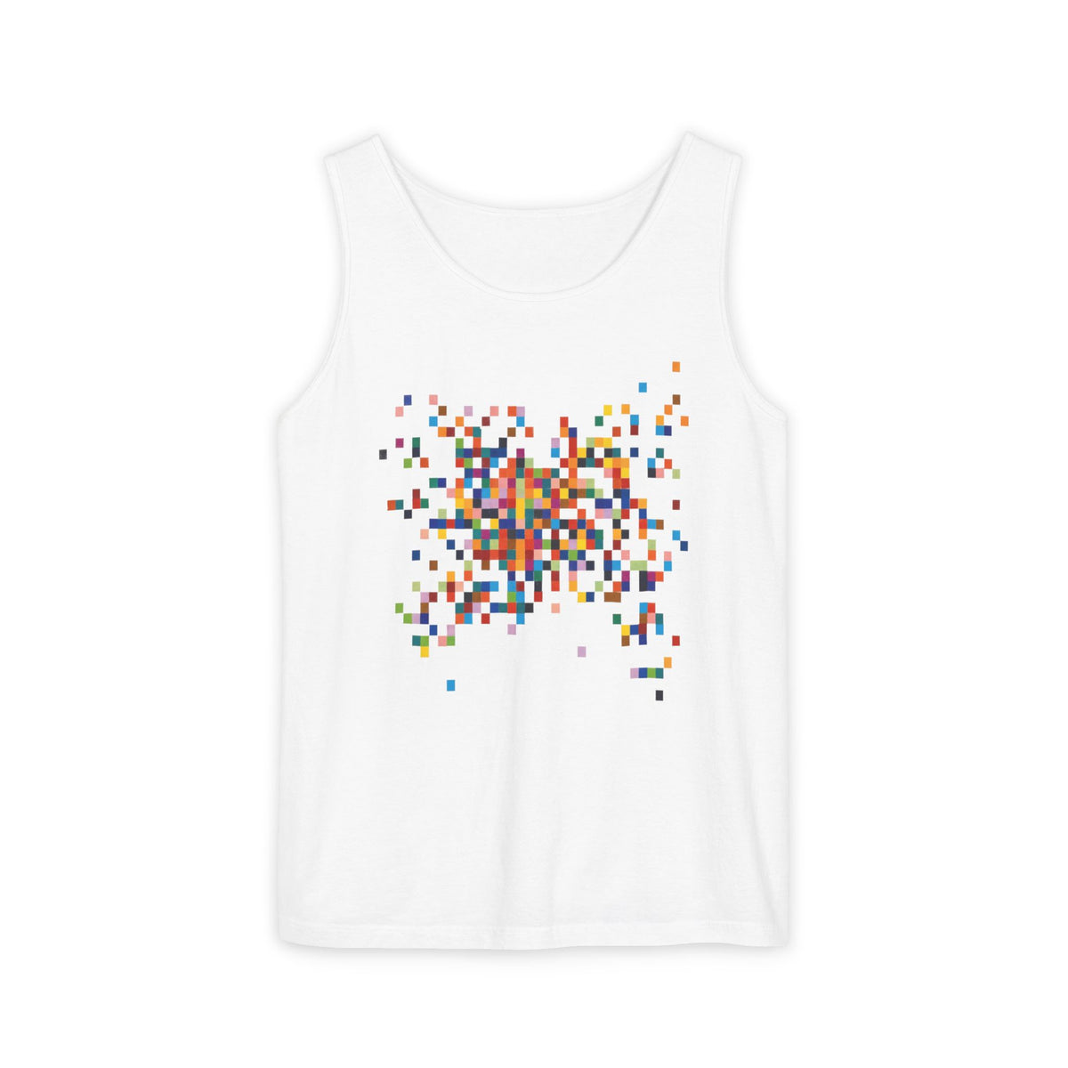 plate 390 tank - White