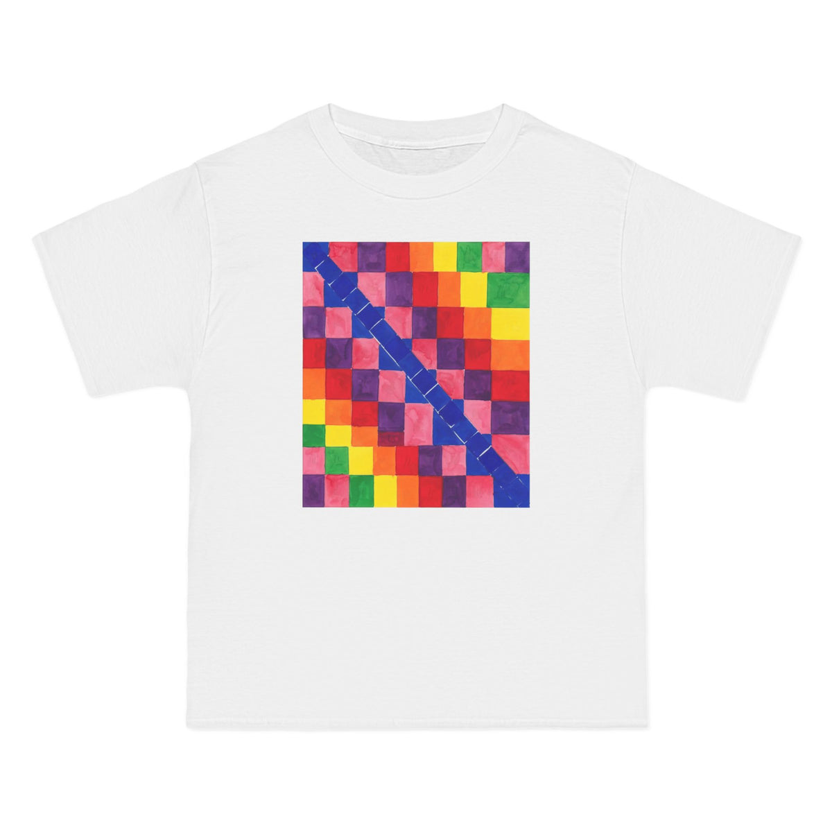 plate 298 beefy tee - White