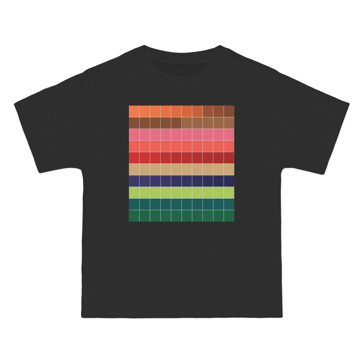 plate 275 beefy tee - Black