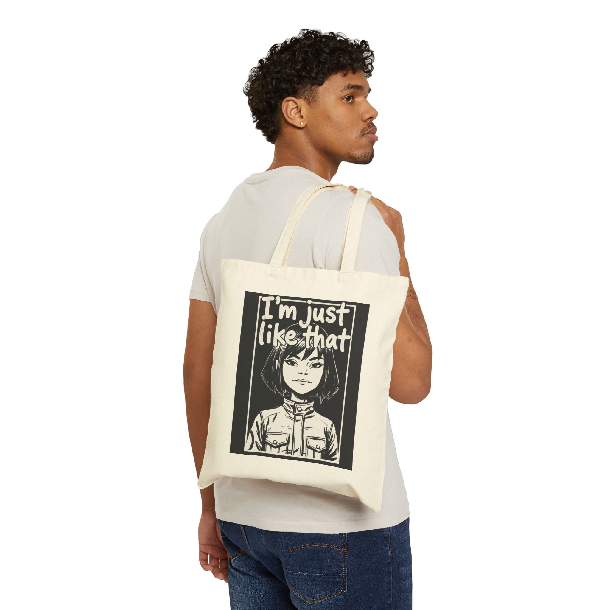 Cotton Canvas Tote Bag