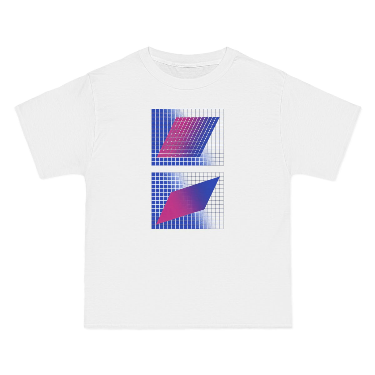 plate 385 beefy tee - White