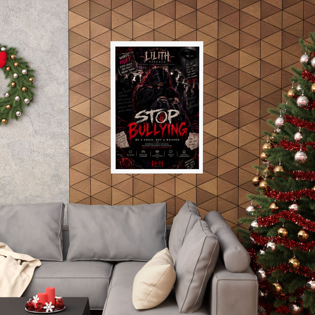 Lilith Visualz Anti Bullying Poster