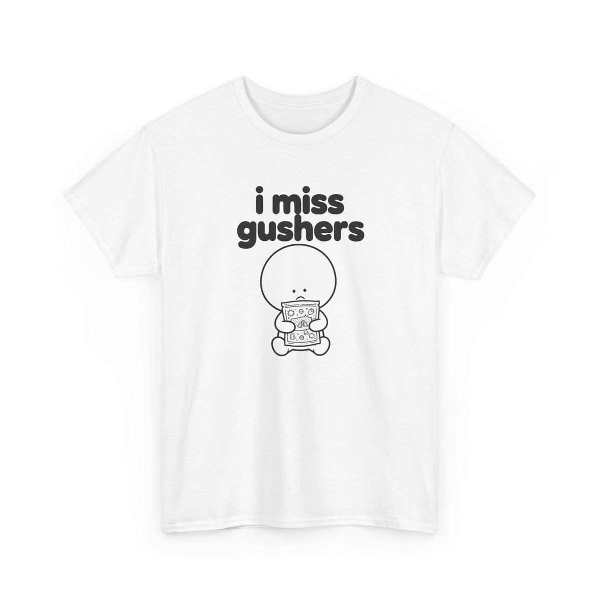 i miss gushers tee - White