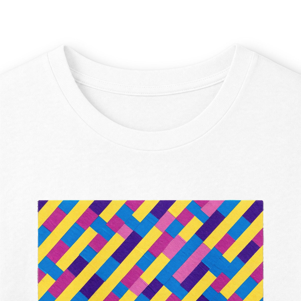 plate 347 long sleeve tee - White