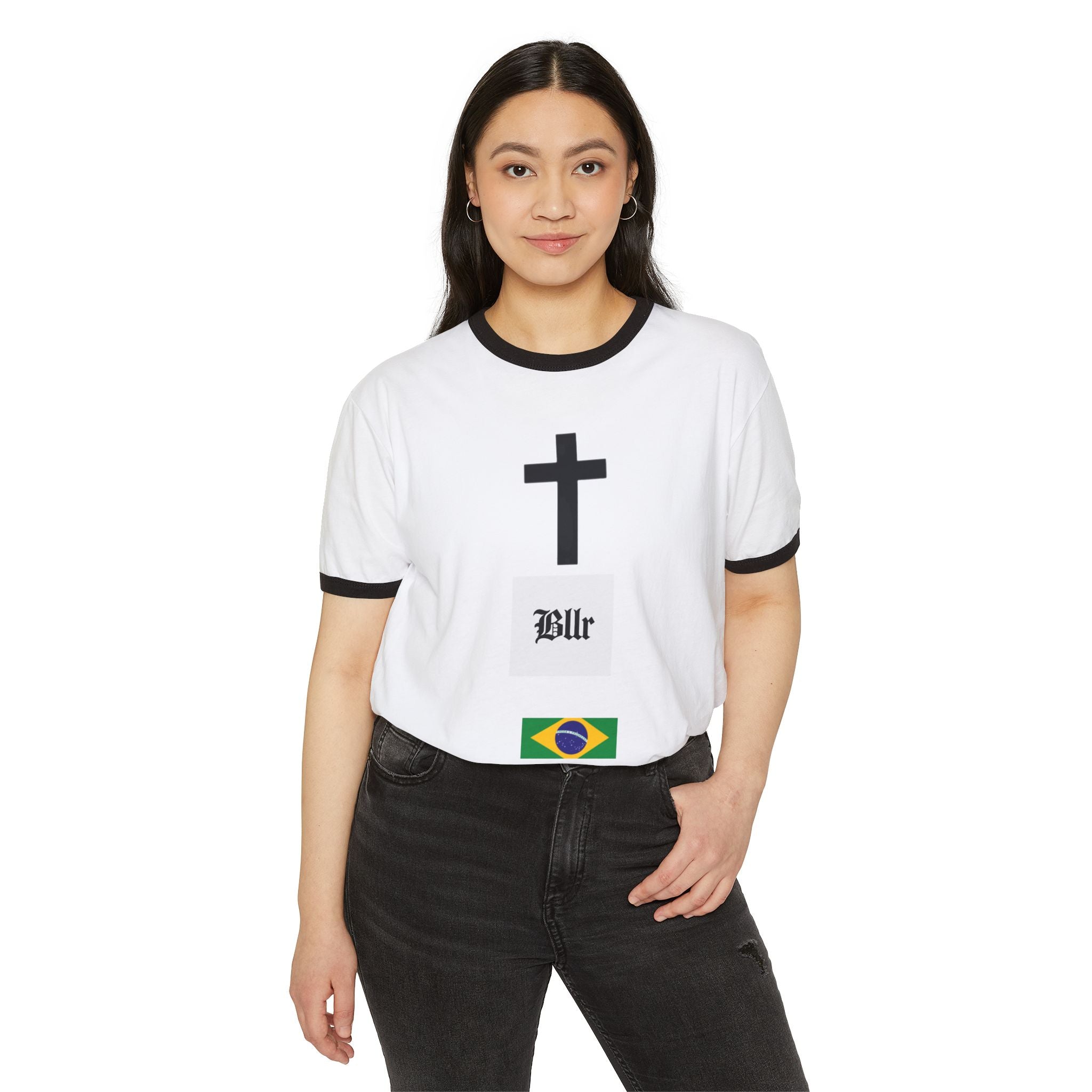 Unisex Cotton Ringer T-Shirt