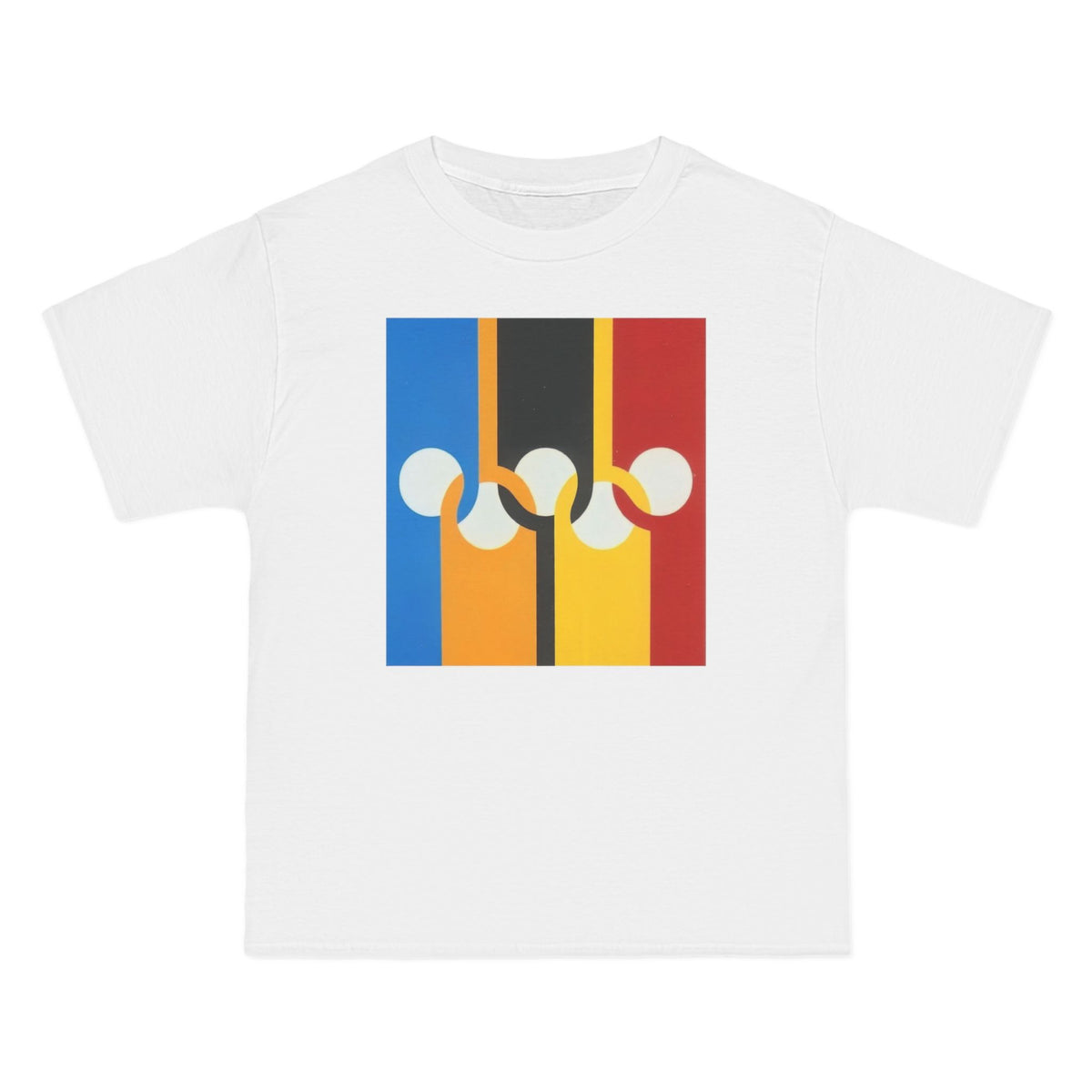 plate 120 beefy tee - White