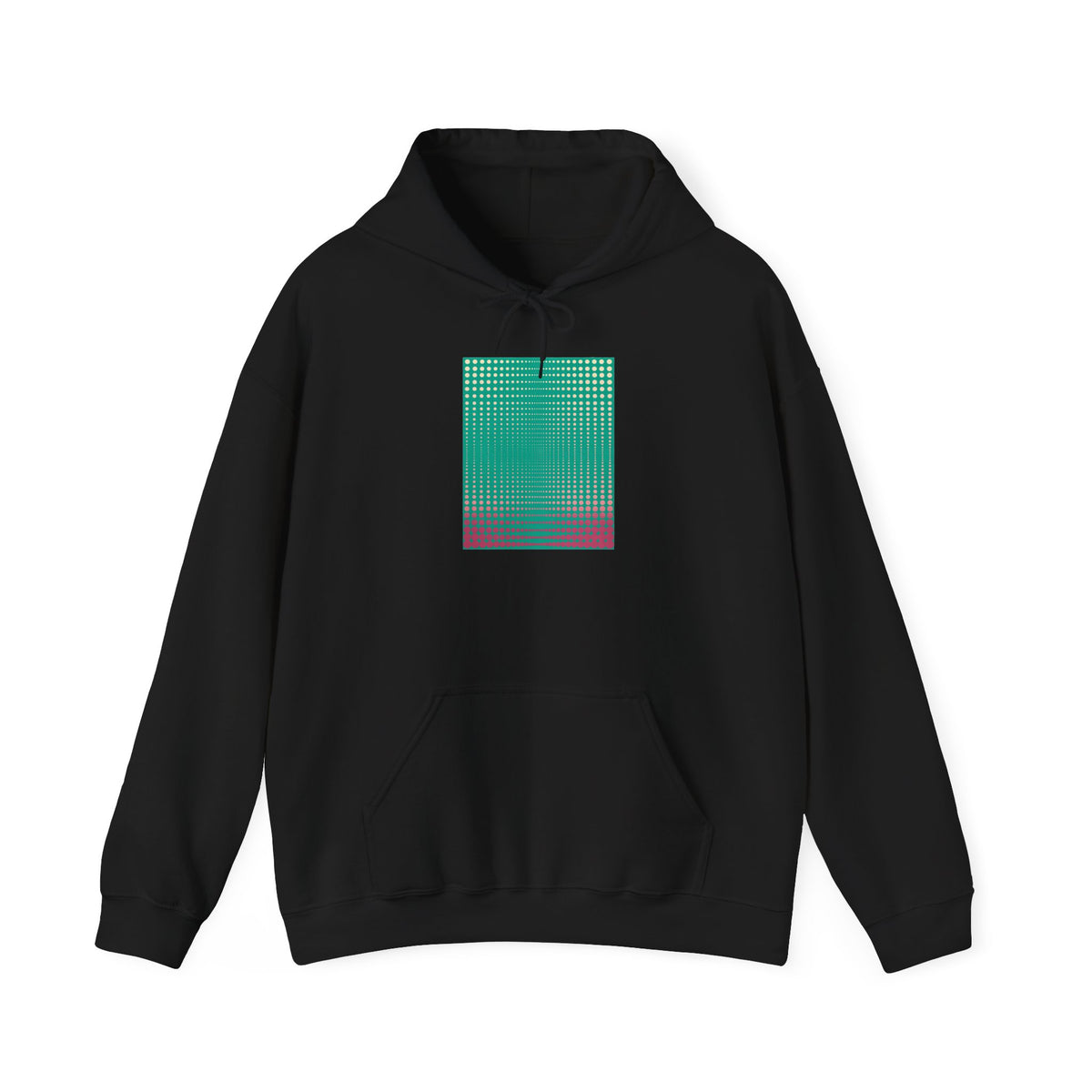 plate 443 hoodie - Black