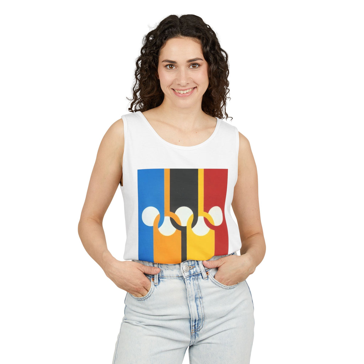 plate 120 tank - White