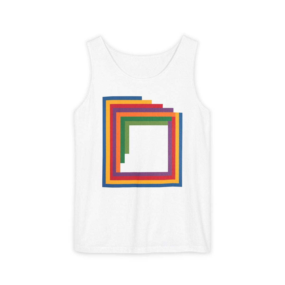 plate 252 tank - White
