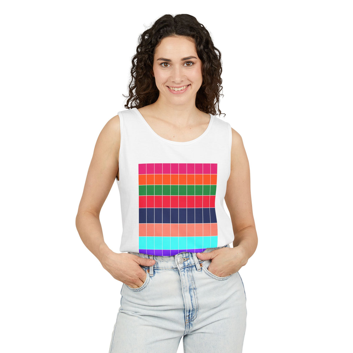 plate 276 tank - White