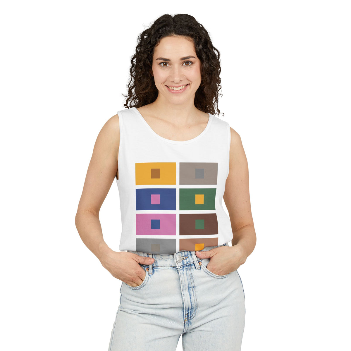 plate 280 tank - White
