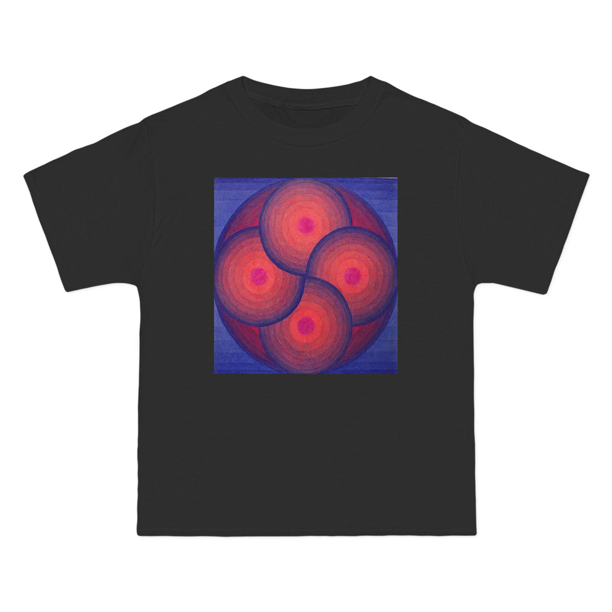 plate 189 beefy tee - Black