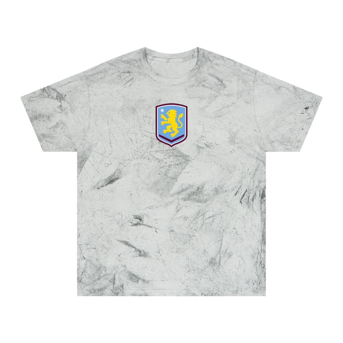 Birmingham Soccer Tie-Dye Tee — Smoke, Aqua, Gold & Maroon