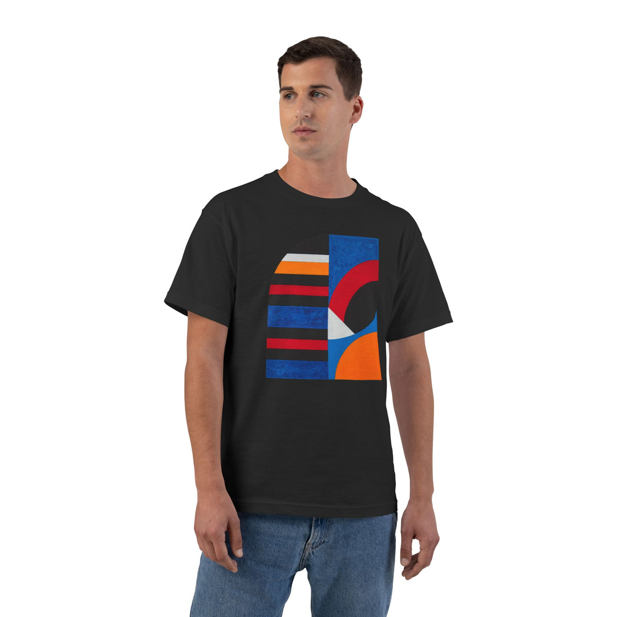 plate 212 beefy tee - Black