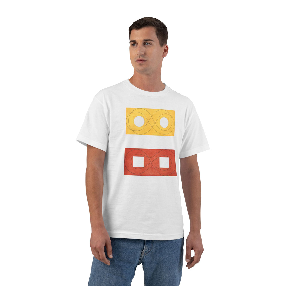 plate 425 beefy tee - White
