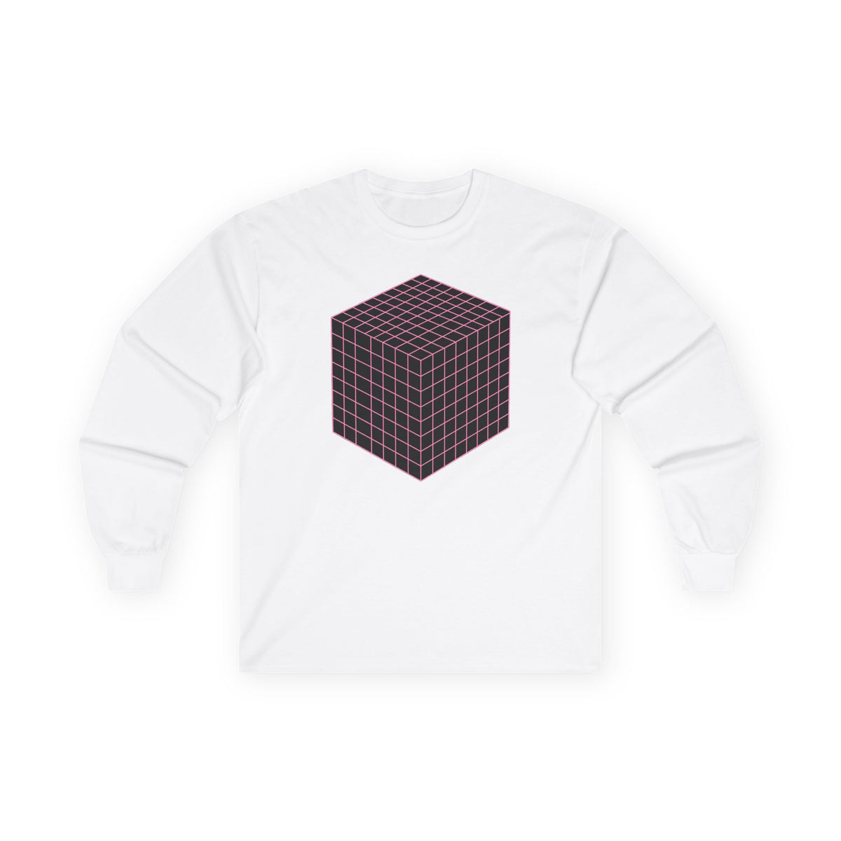 plate 365 long sleeve tee - White