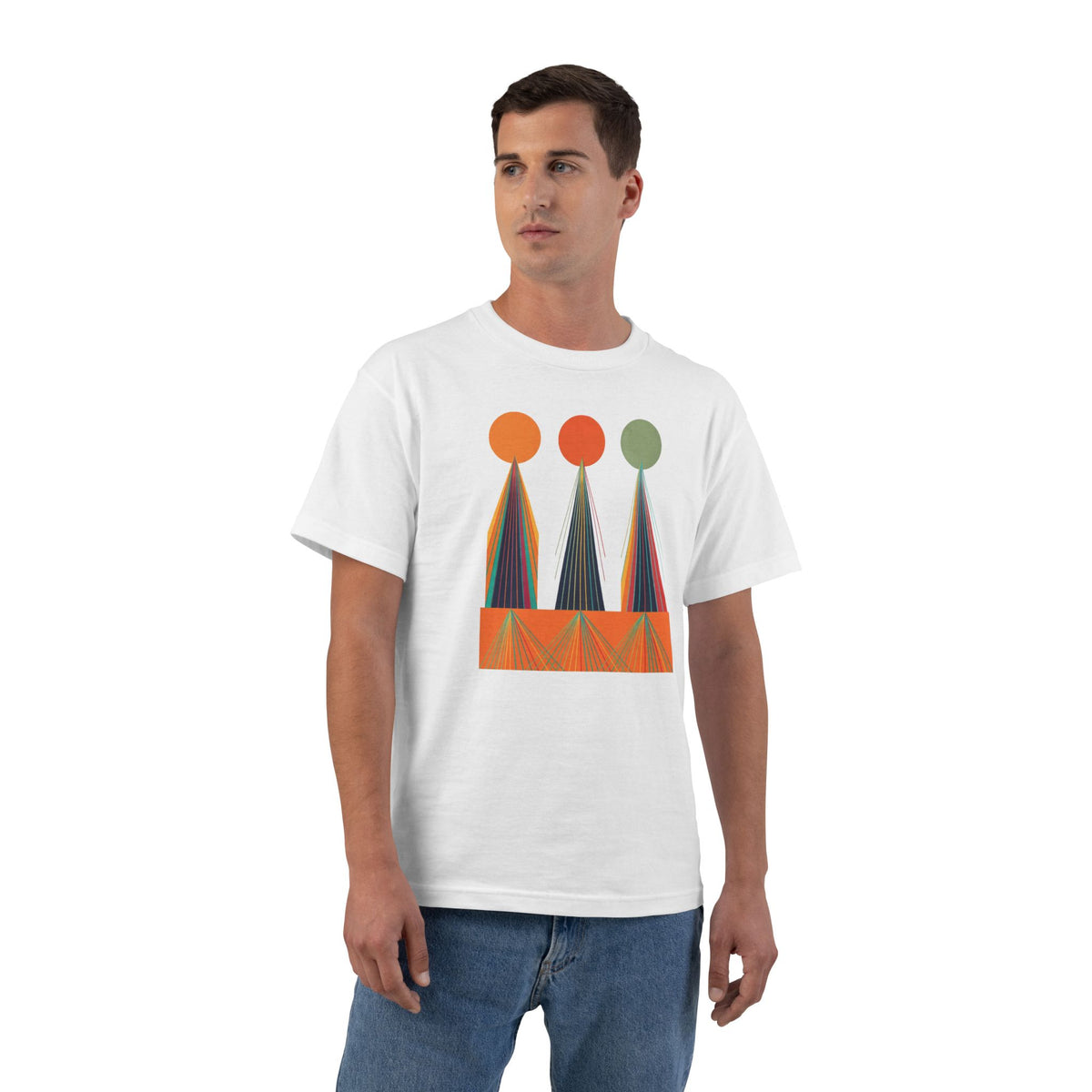 plate 179 beefy tee - White