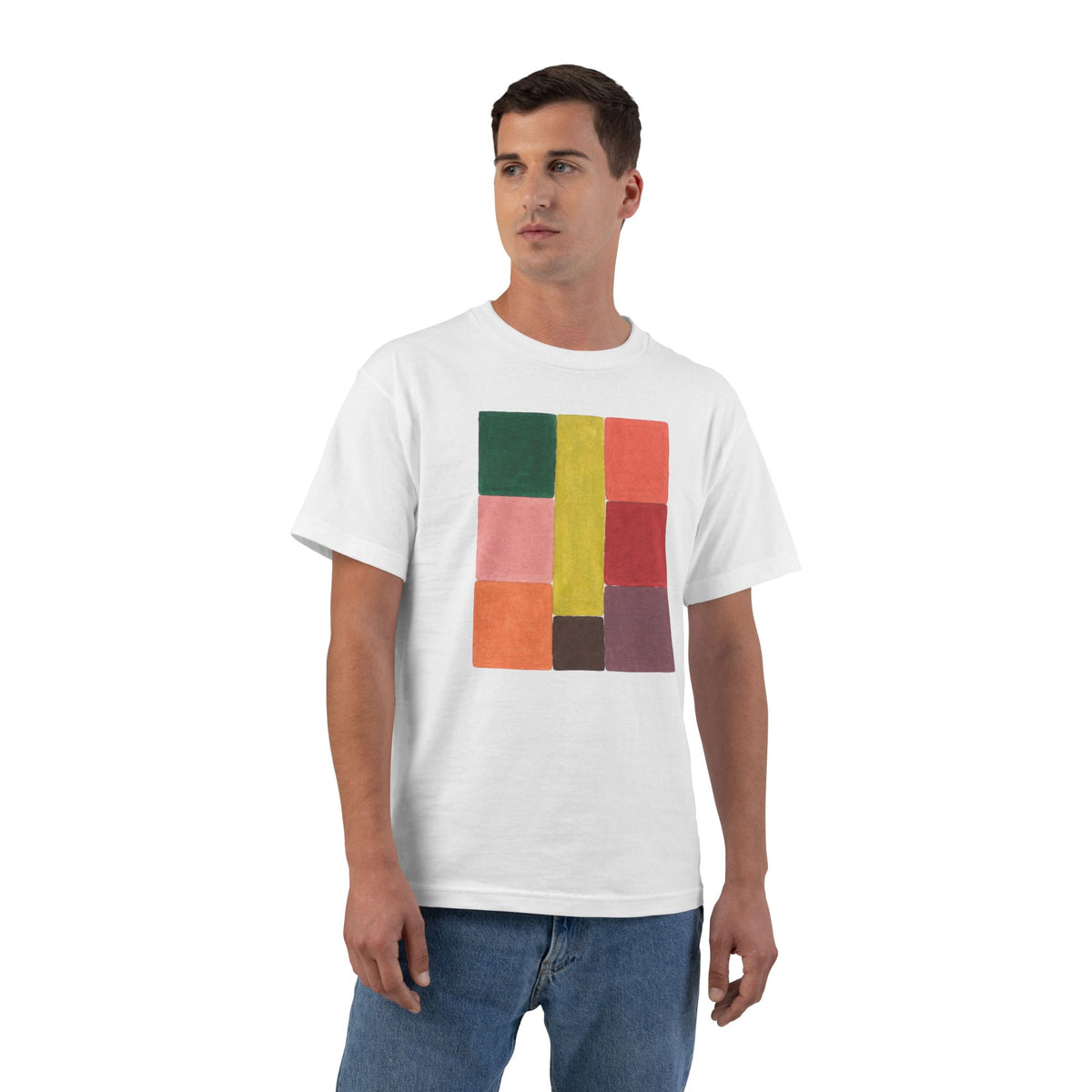 plate 303 beefy tee - White